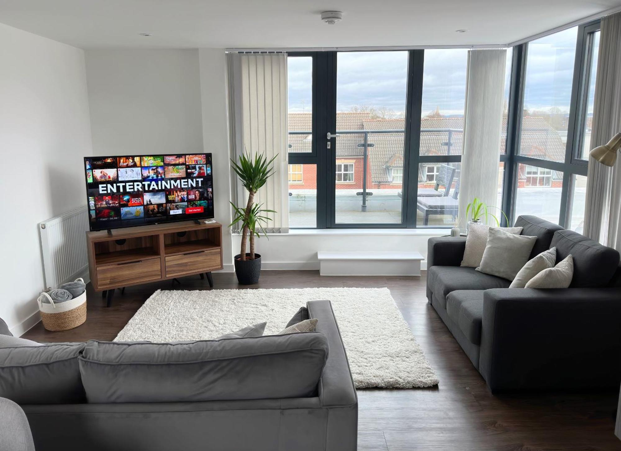 Apartament Luxury York Minster Penthouse - Free Gym & Parking Zewnętrze zdjęcie